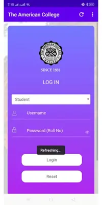 The American College, Madurai android App screenshot 2