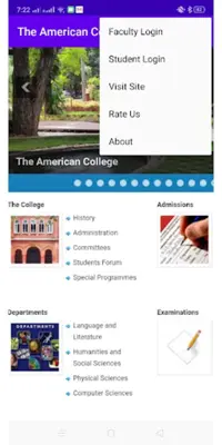 The American College, Madurai android App screenshot 4